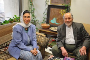 At Professor Seyyed  H Nasr's office George Washington Univresity