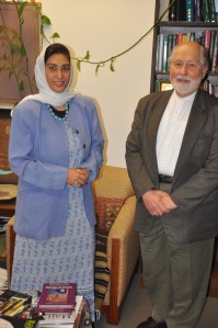 With Professor Seyyed H Nasr 