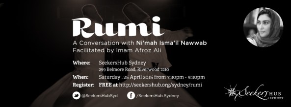 Mawlana Rumi Conversation with Nimah Ismail Nawwab Seekershub  Sydney with Imam Afroz Ali 